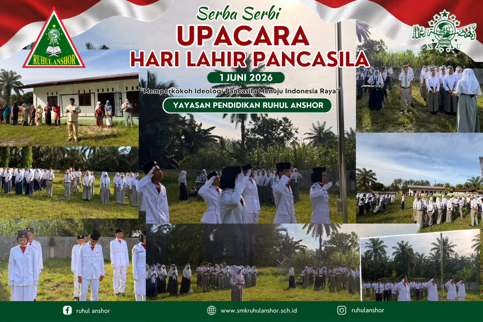 Peringatan Hari Lahir Pancasila di Yayasan Pendidikan Ruhul Anshor