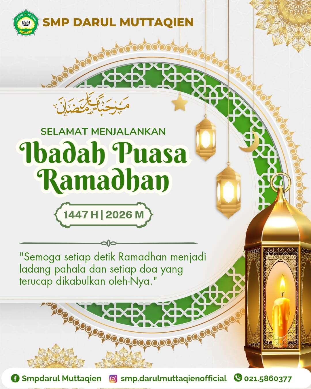 Marhaban Ya Ramadhan