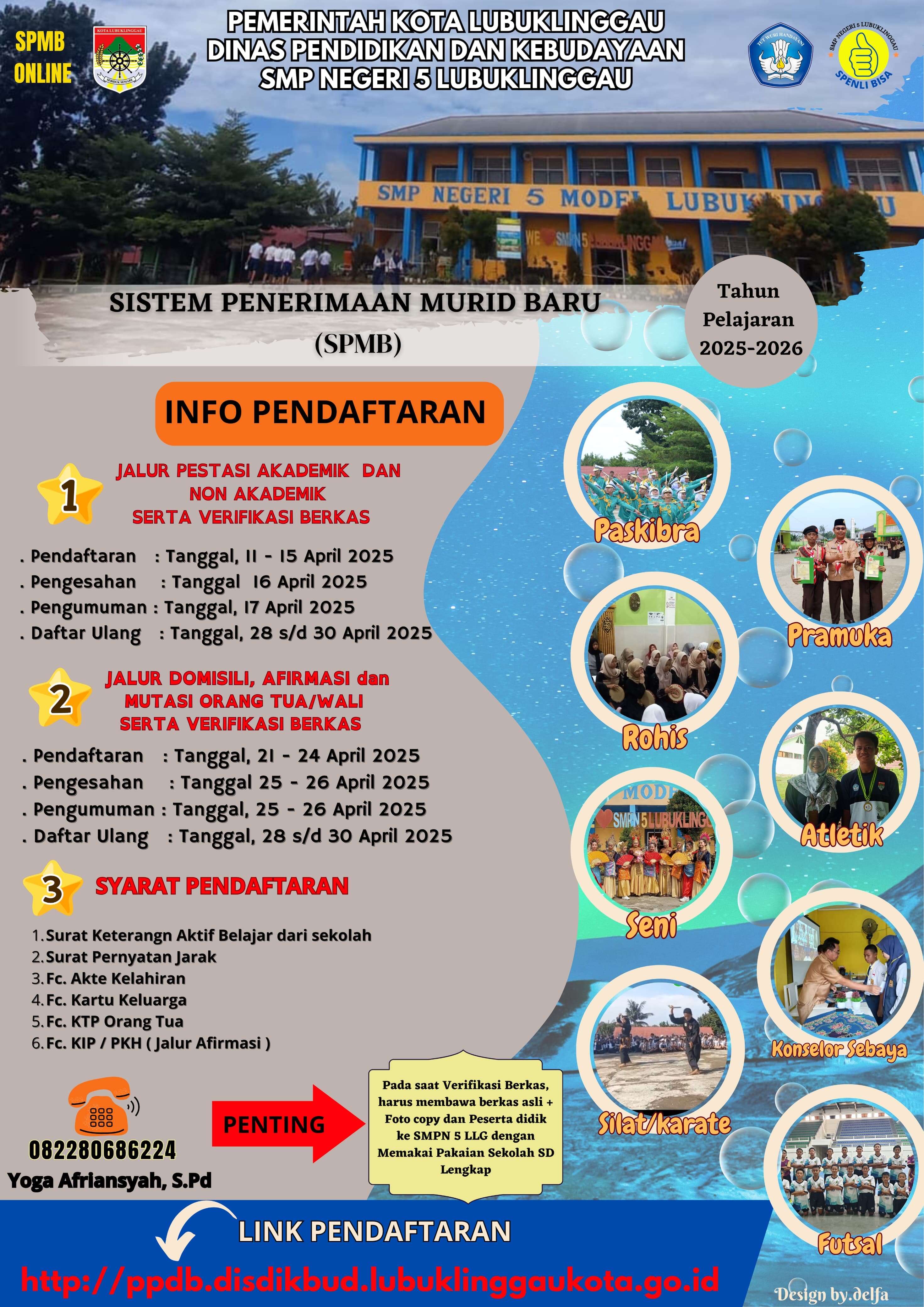 SPMB tahun ajaran 2025/2026