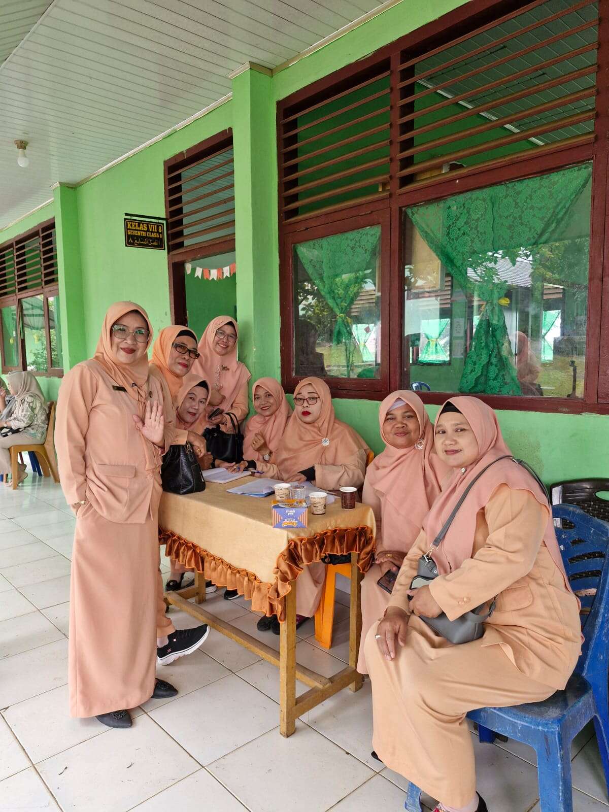 Dharma wanita yang diselenggarakan di Smp Negeri 5 Lubuklinggau