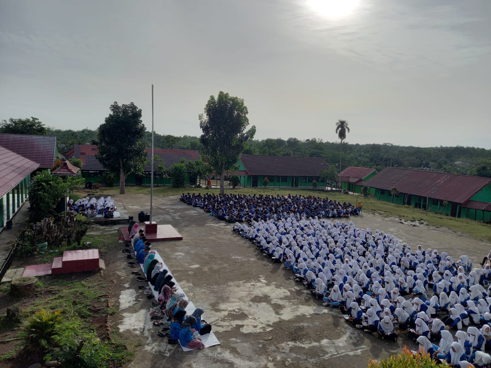 Yasinan Rutin Bulanan SMP Negeri 5 Lubuklinggau