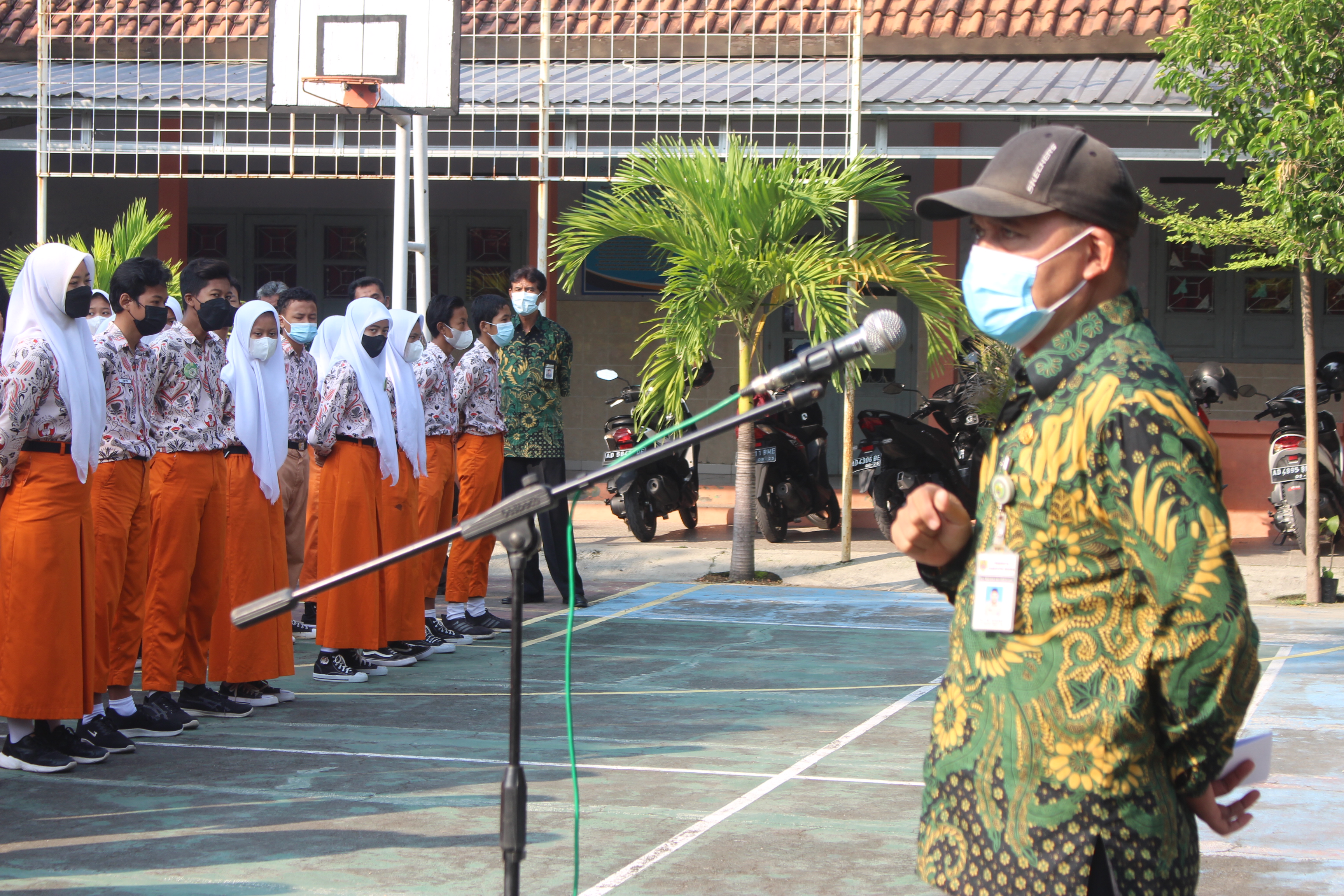 Pembekalan Menghadapi Ujian Sekolah 2022 oleh Kepala Sekolah Drs. WS Gunawan, M.Pd