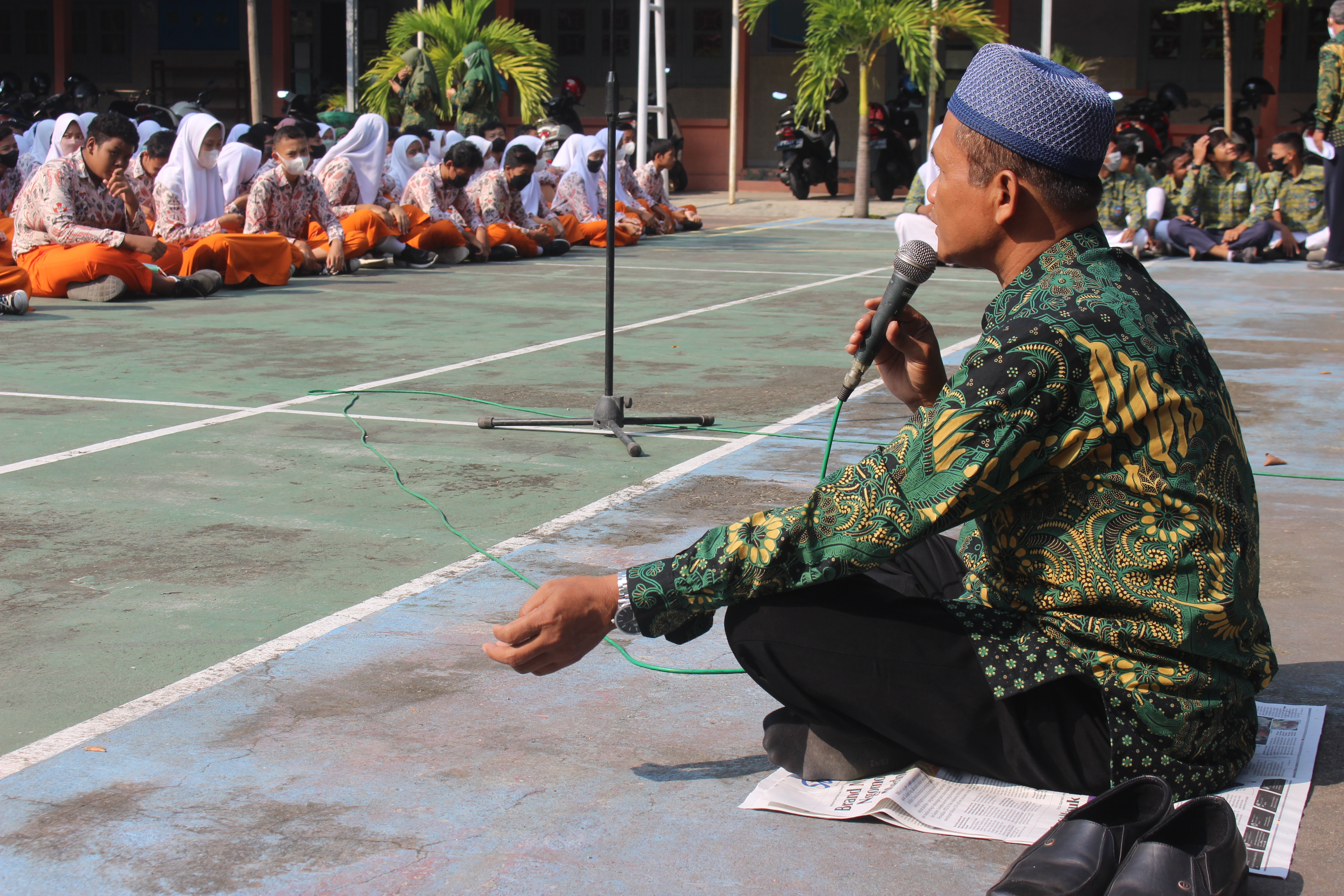 Pembekalan Menghadapi Ujian Sekolah 2022 oleh Kepala Sekolah Drs. WS Gunawan, M.Pd