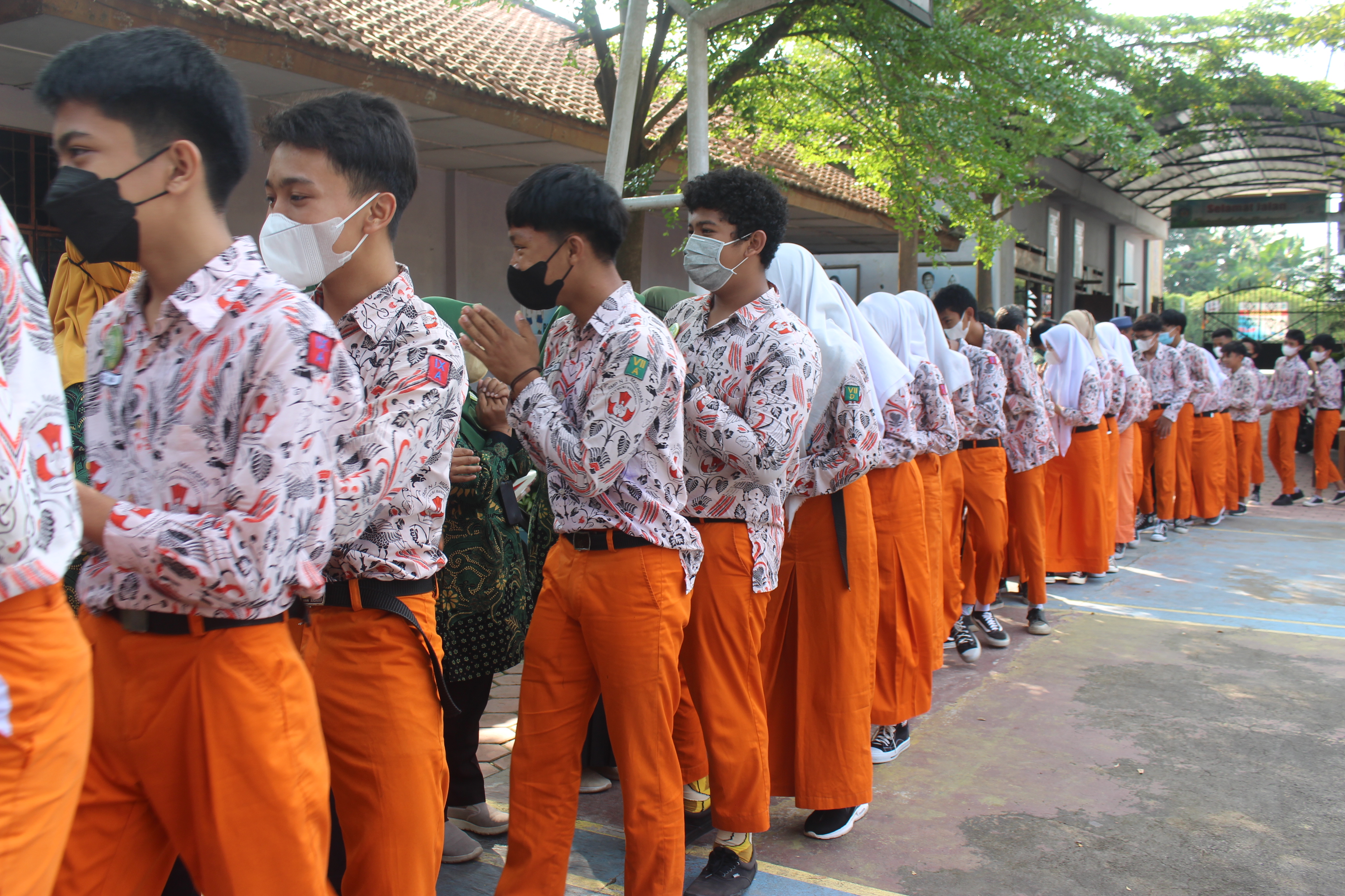 Pembekalan Menghadapi Ujian Sekolah 2022 oleh Kepala Sekolah Drs. WS Gunawan, M.Pd