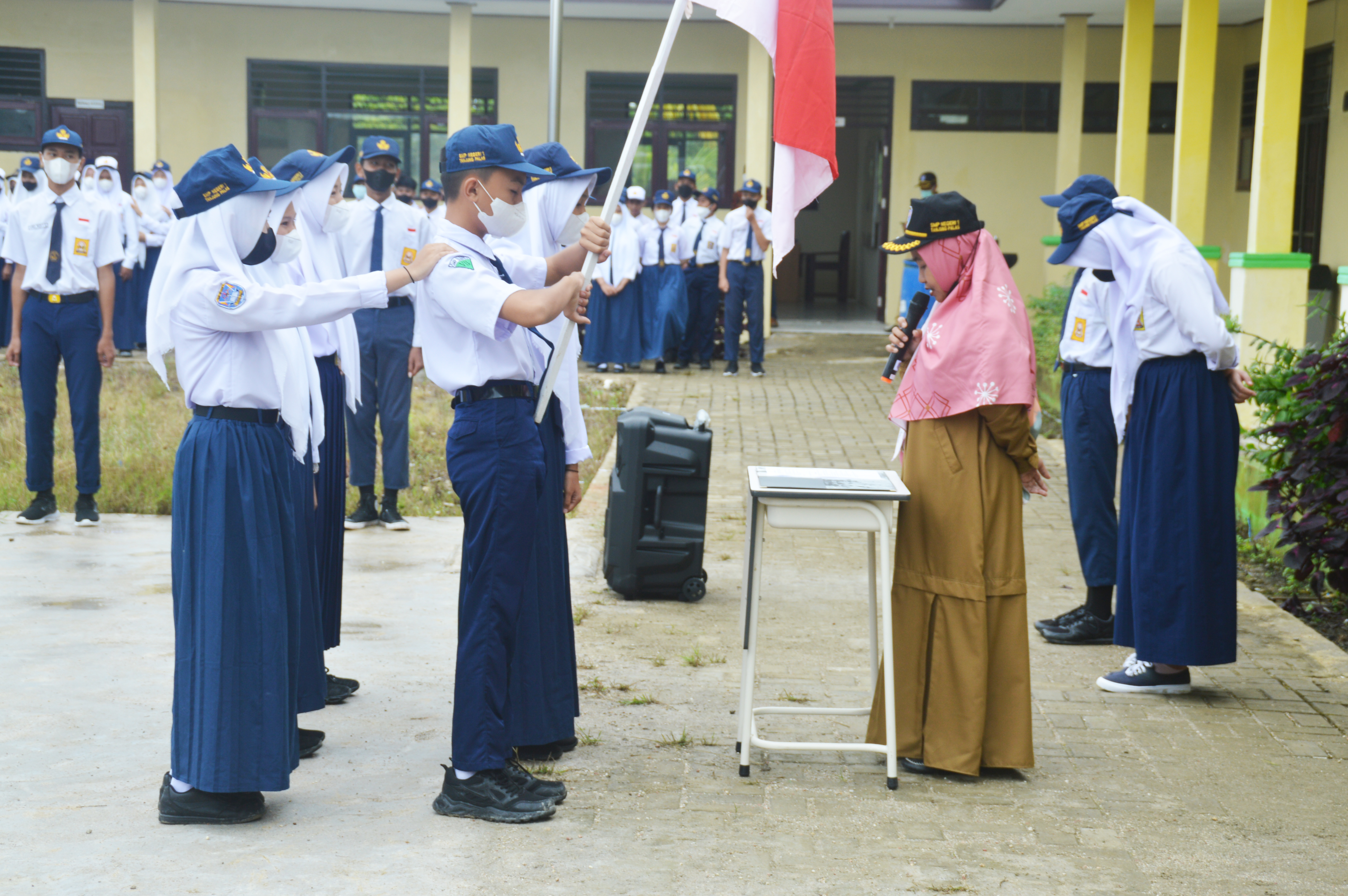 Upacara Pelantikan OSIS Tahun 2022