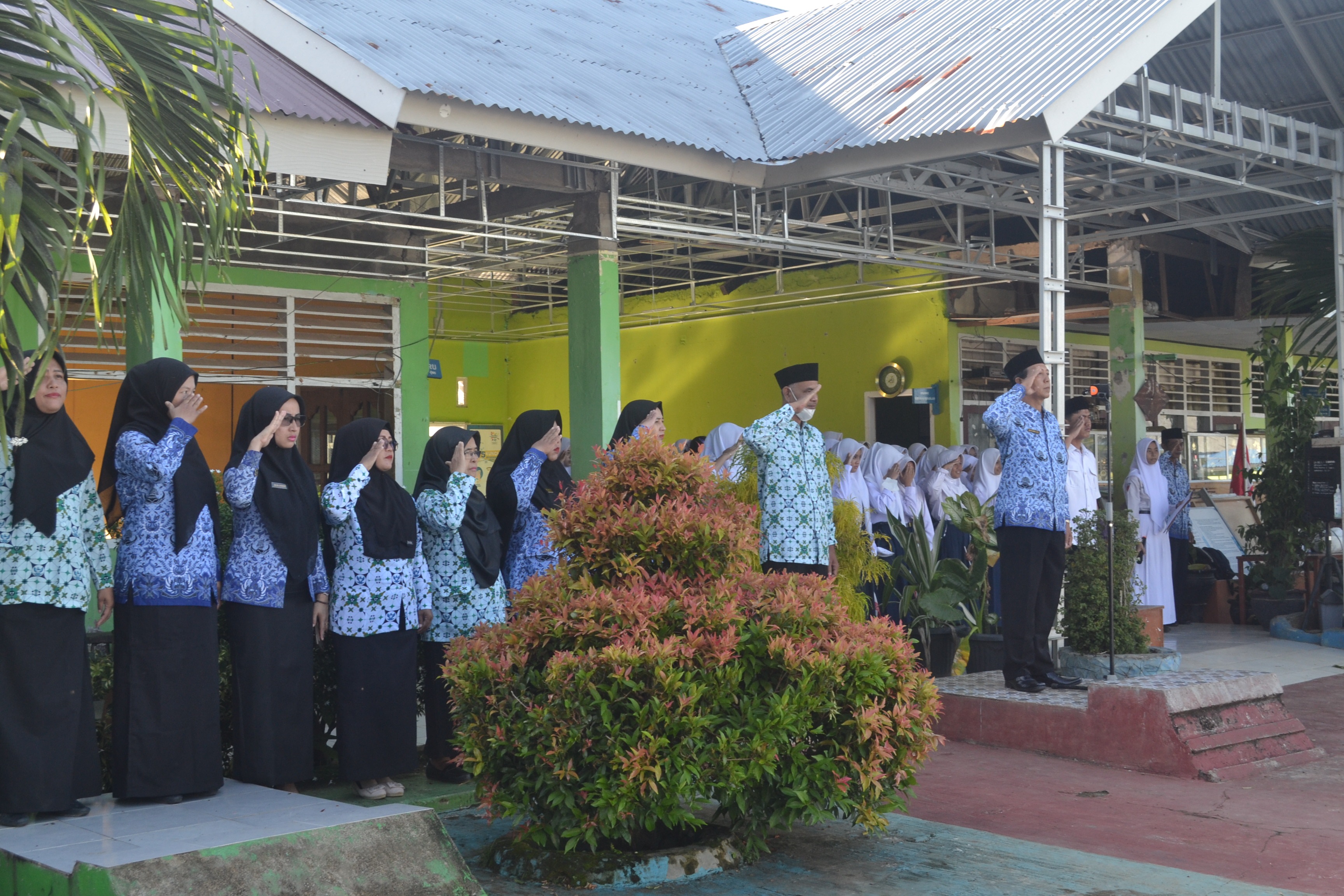 Upacara dan Lomba dalam rangka memperingati HUT RI ke-77 Tahun 2022