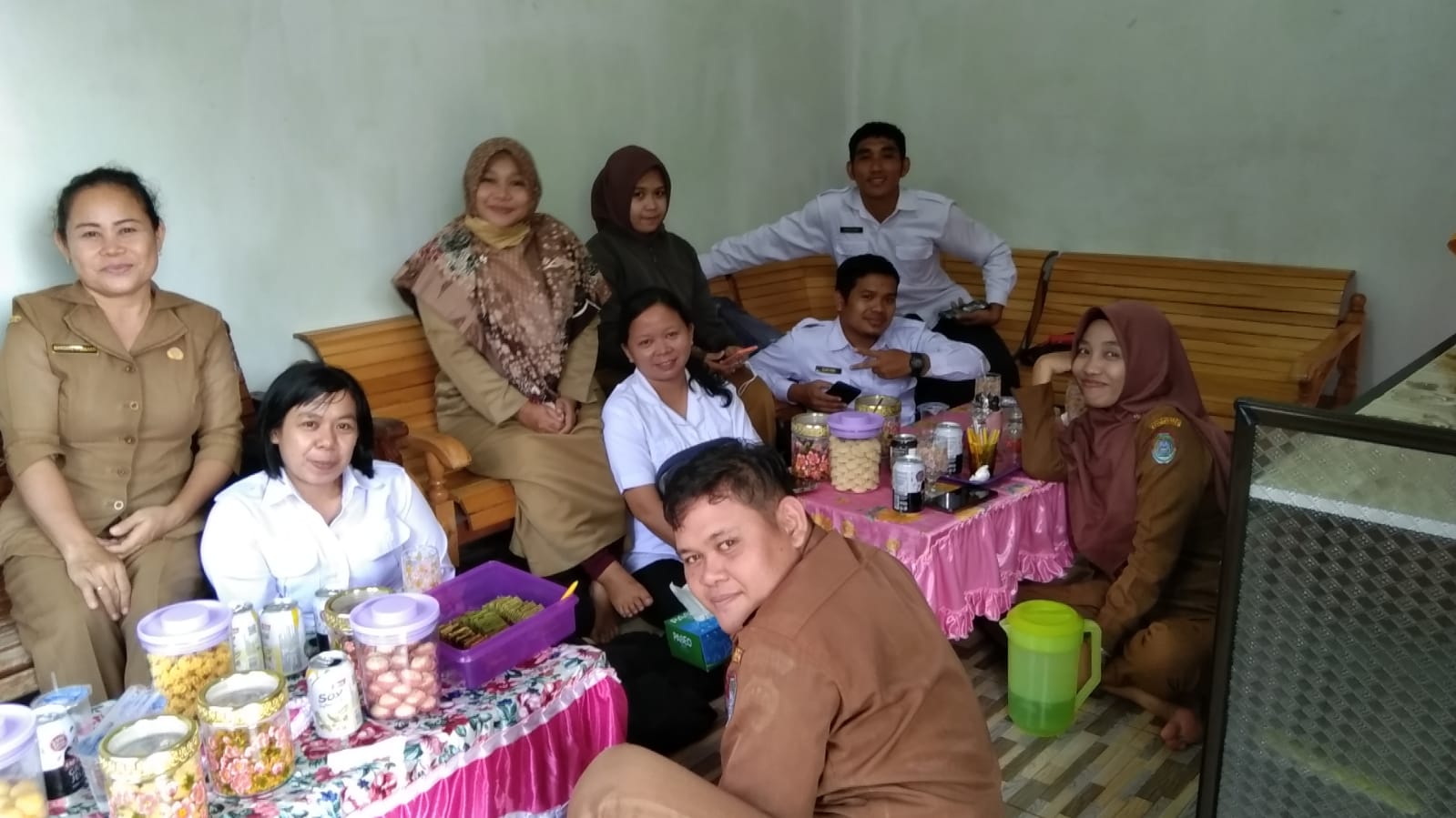 Apel dan Halal Bihalal SMPN 6 Jelimpo