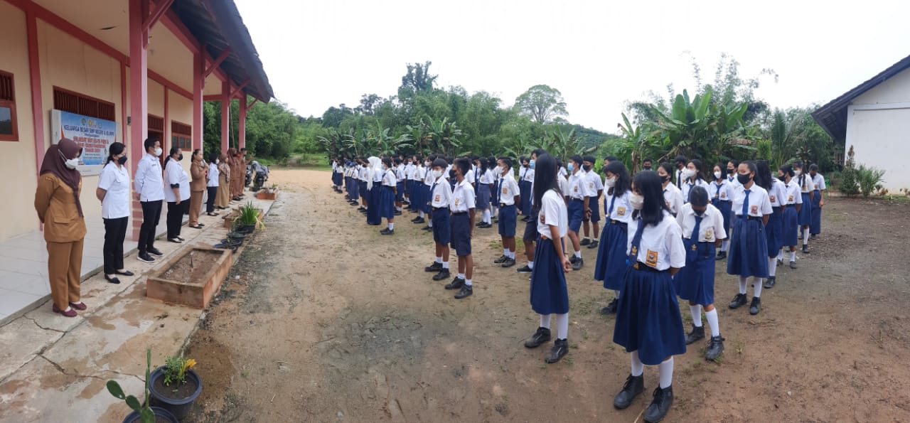 Apel dan Halal Bihalal SMPN 6 Jelimpo