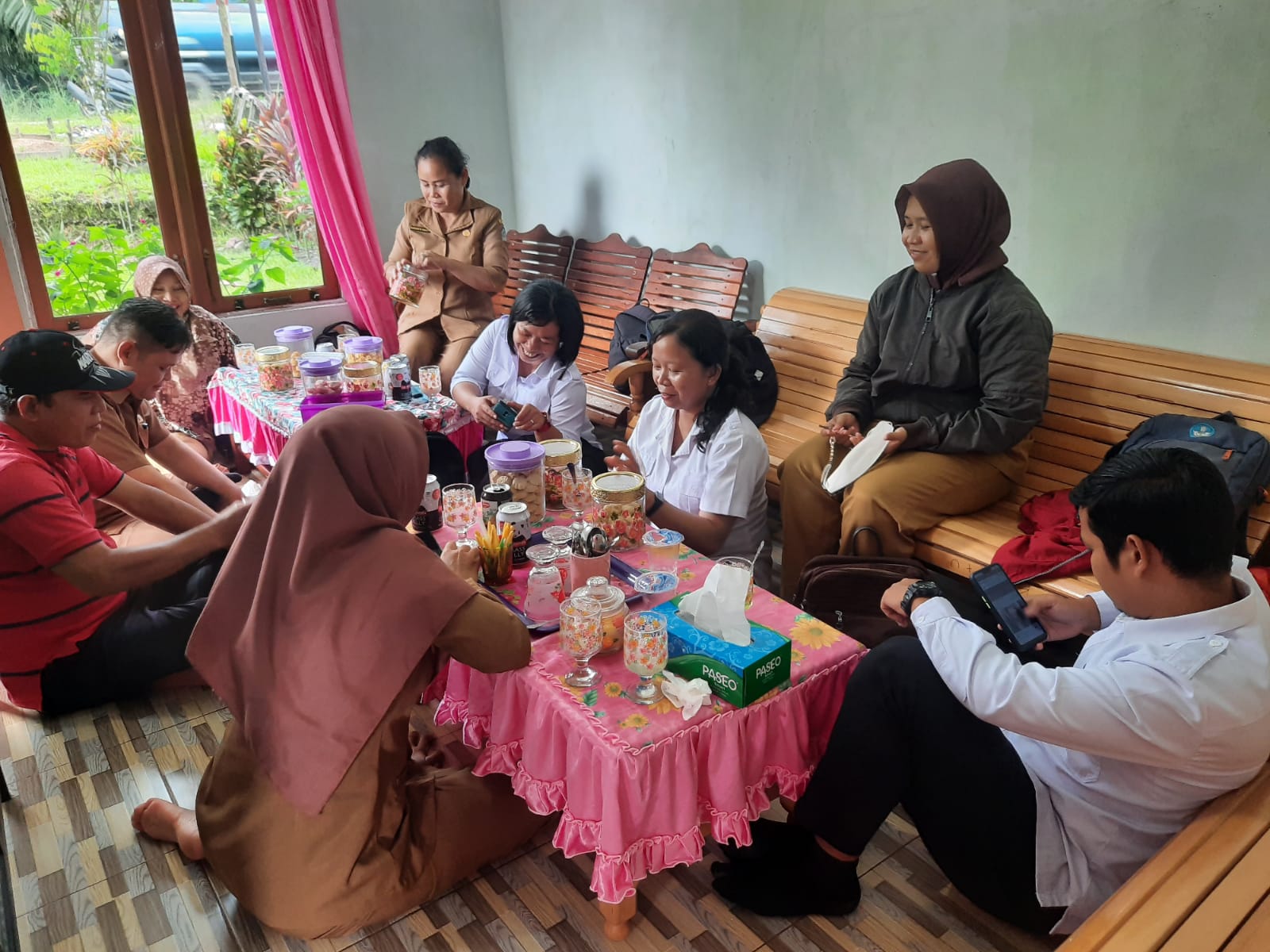 Apel dan Halal Bihalal SMPN 6 Jelimpo