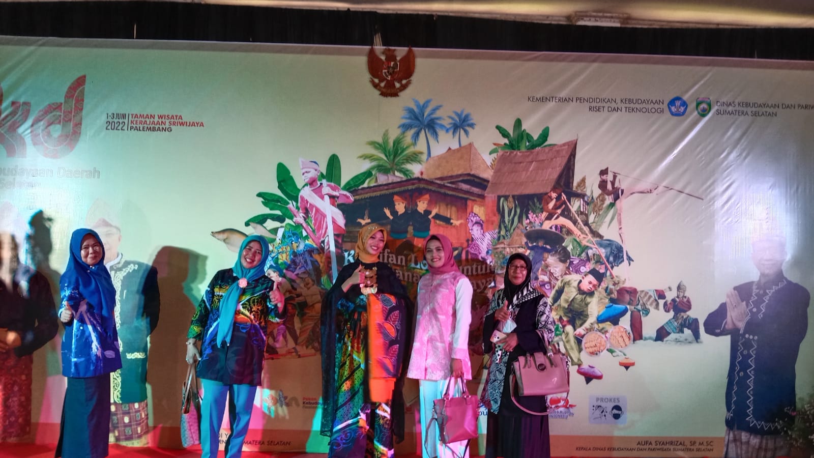 Perwakilan SMP Negeri 7 Lubuklinggau Pekan kebudayaan daerah