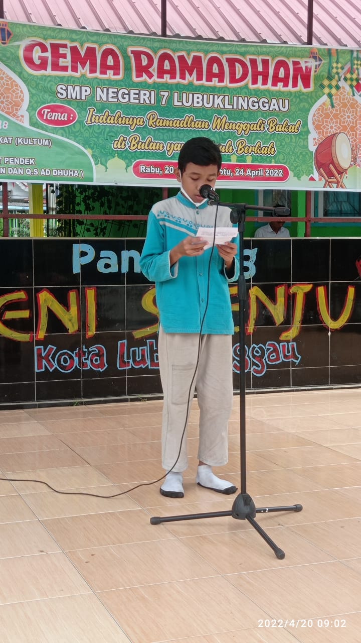 Gema Ramadhan SMP N 7