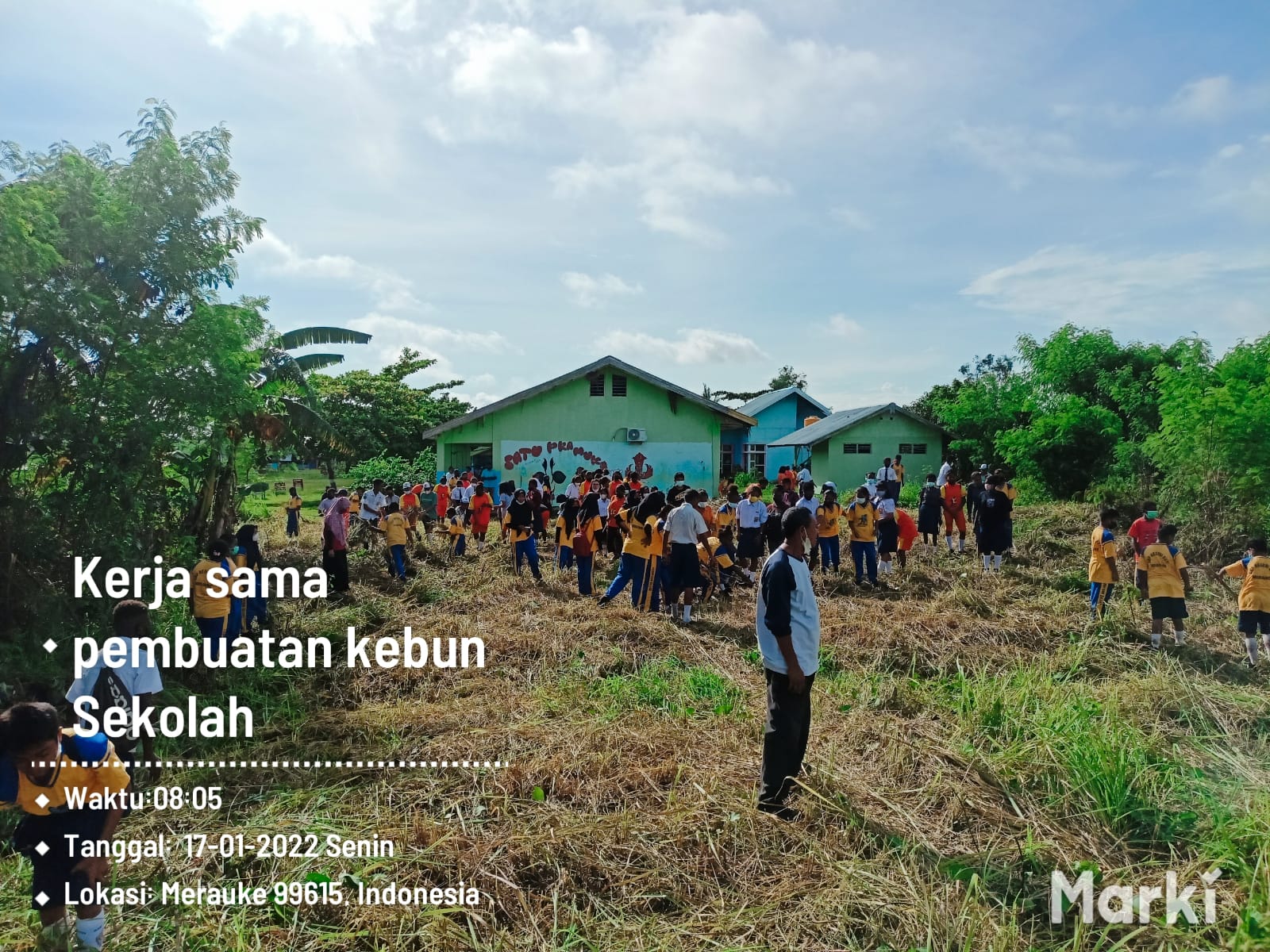 Kegiatan SMP Negeri Buti Merauke : Senin, 17 Januari 2022