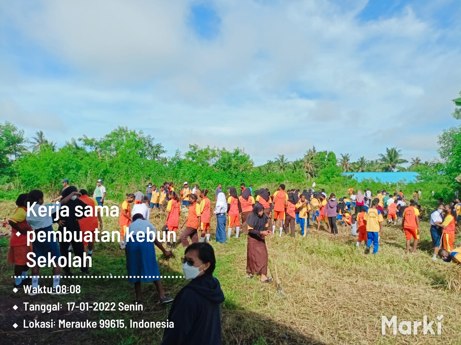 Kegiatan SMP Negeri Buti Merauke : Senin, 17 Januari 2022