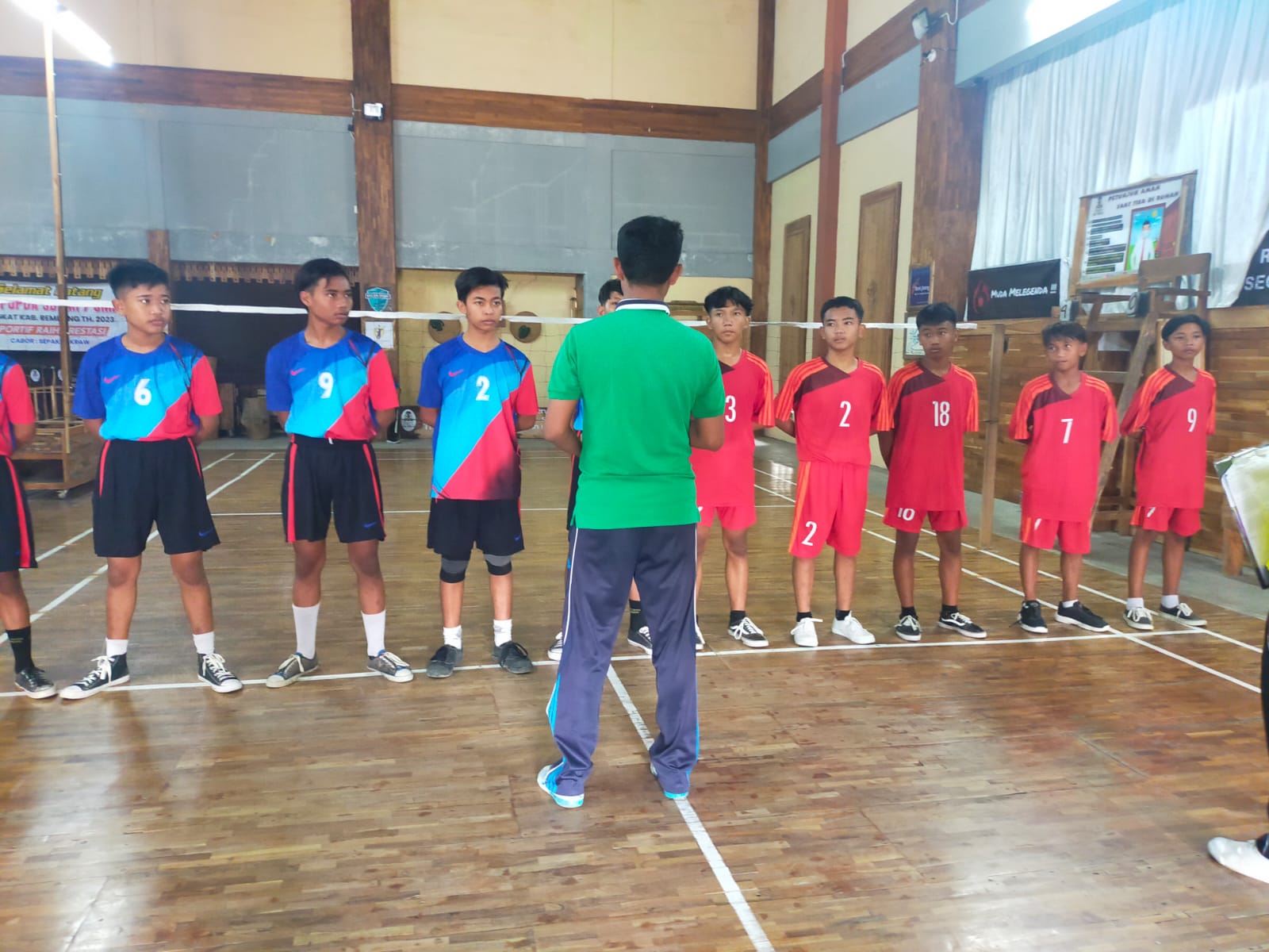 Duta SMP Negeri 1 Sale pada pelaksanaan POPDA  tingkat Kabupaten Rembang Tahun  2023