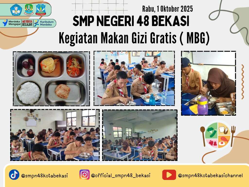 Makan Bergizi Gratis (Rabu, 01-10-2025)