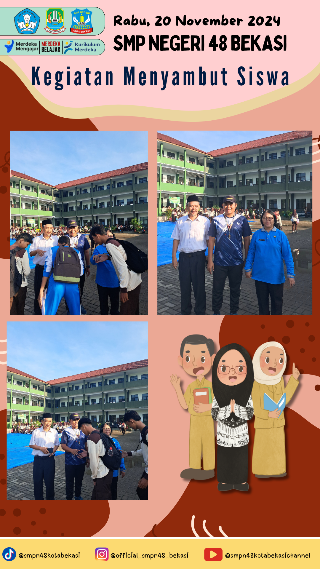 Menyambut Siswa (20 November 2024)