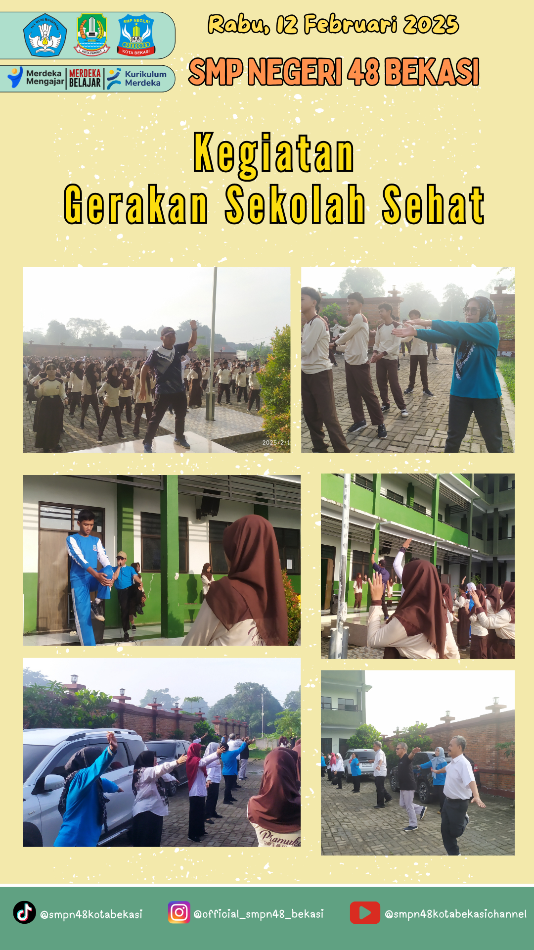 Senam Sehat (12 Februari 2025)