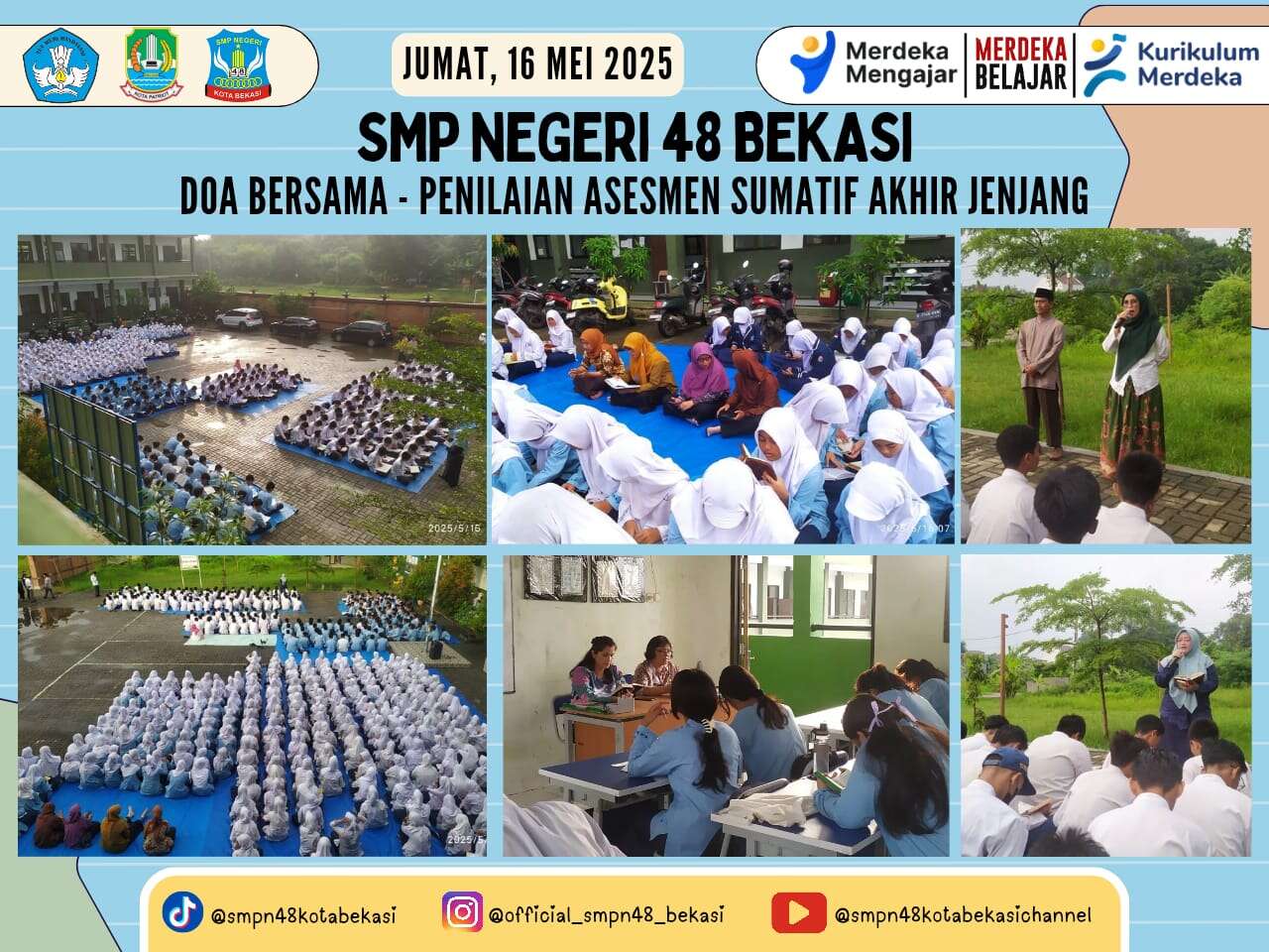Doa Bersama Menjelang PSAJ (16 Mei 2025)