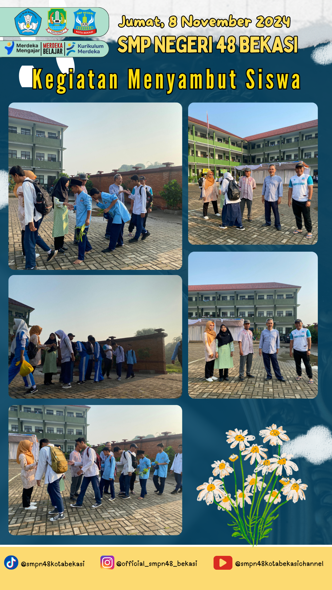 Menyambut Siswa (08 November 2024)