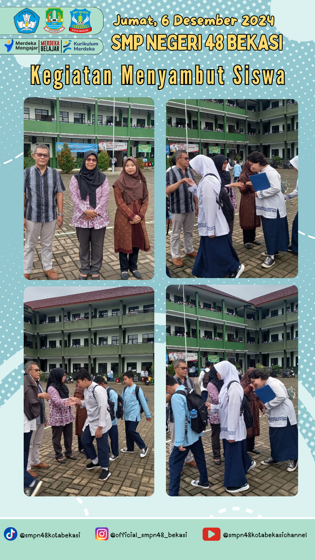 Menyambut Siswa (06 Desember 2024)