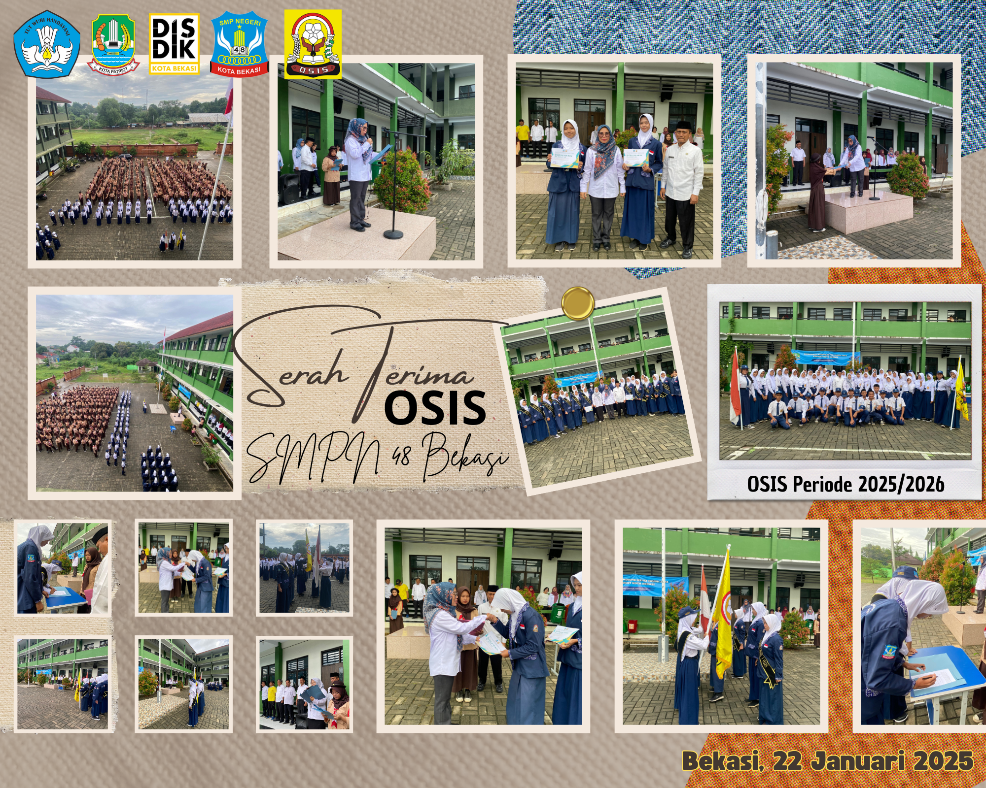 Sertijab OSIS Periode 2025/2026 (22 Januari 2025)