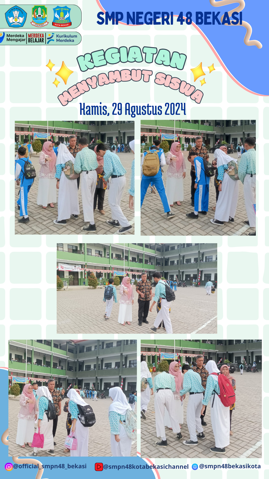 Menyambut Siswa (29 Agustus 2024)