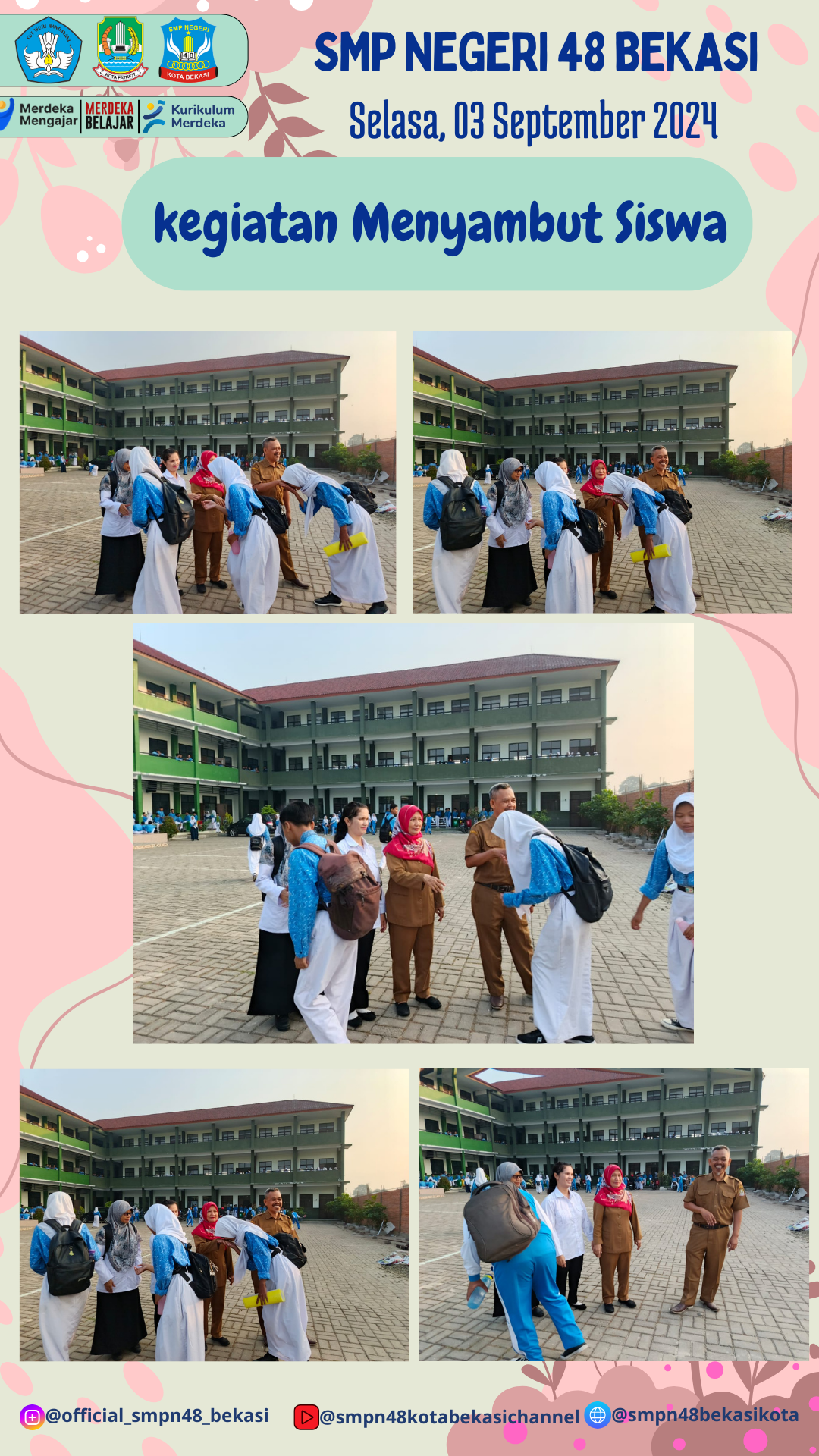 Menyambut Siswa (03 September 2024)