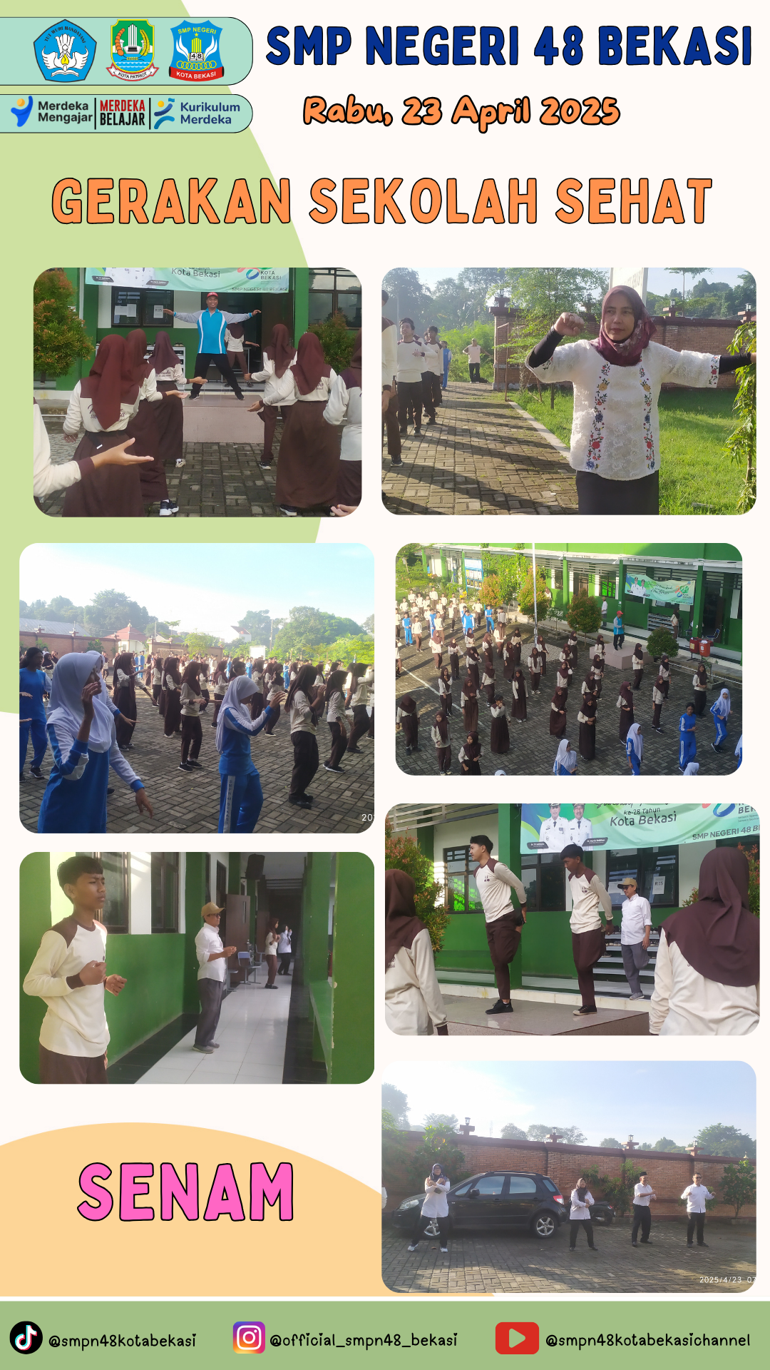 Senam Sehat (23 April 2025)