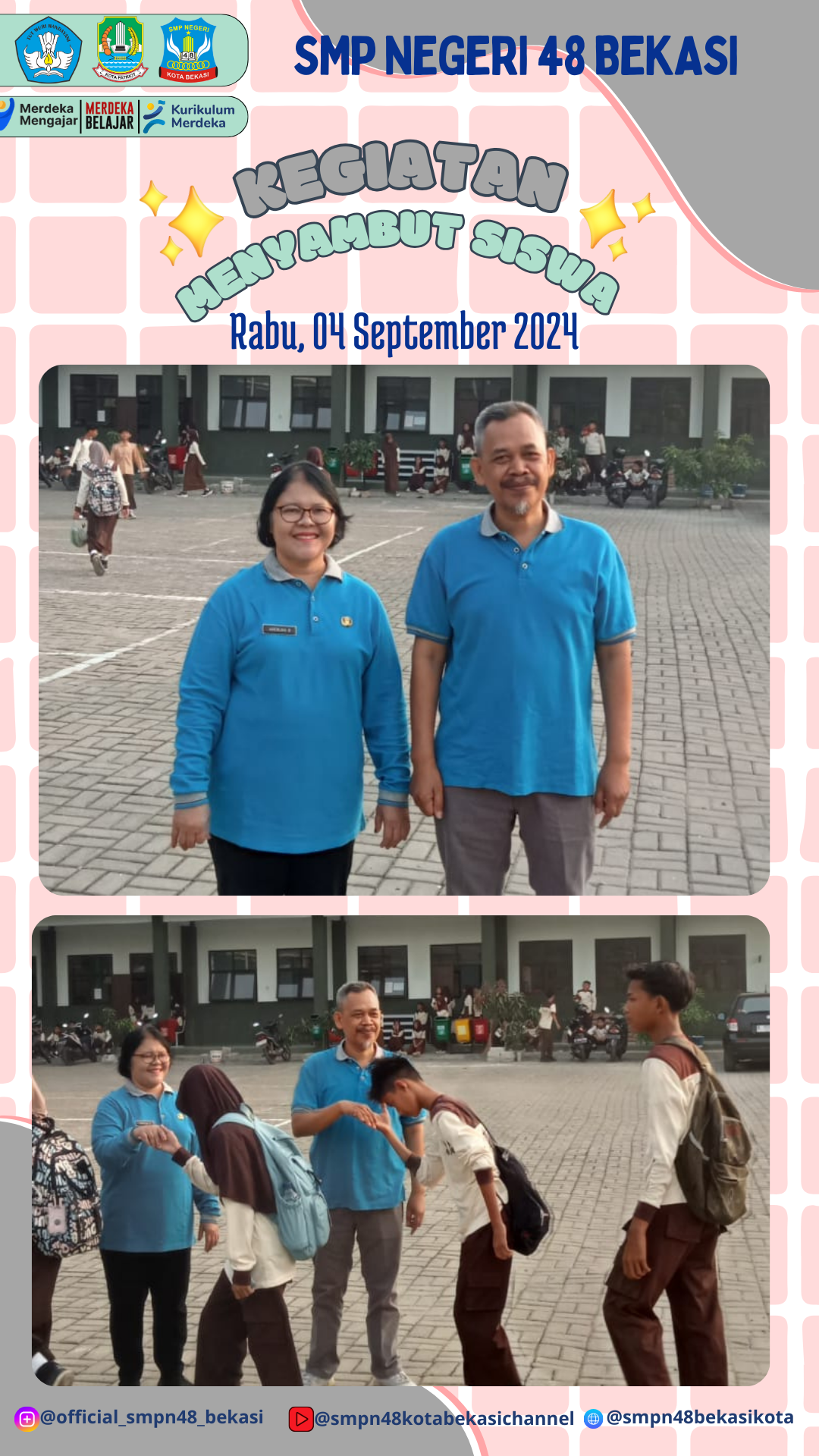 Menyambut Siswa (04 September 2024)