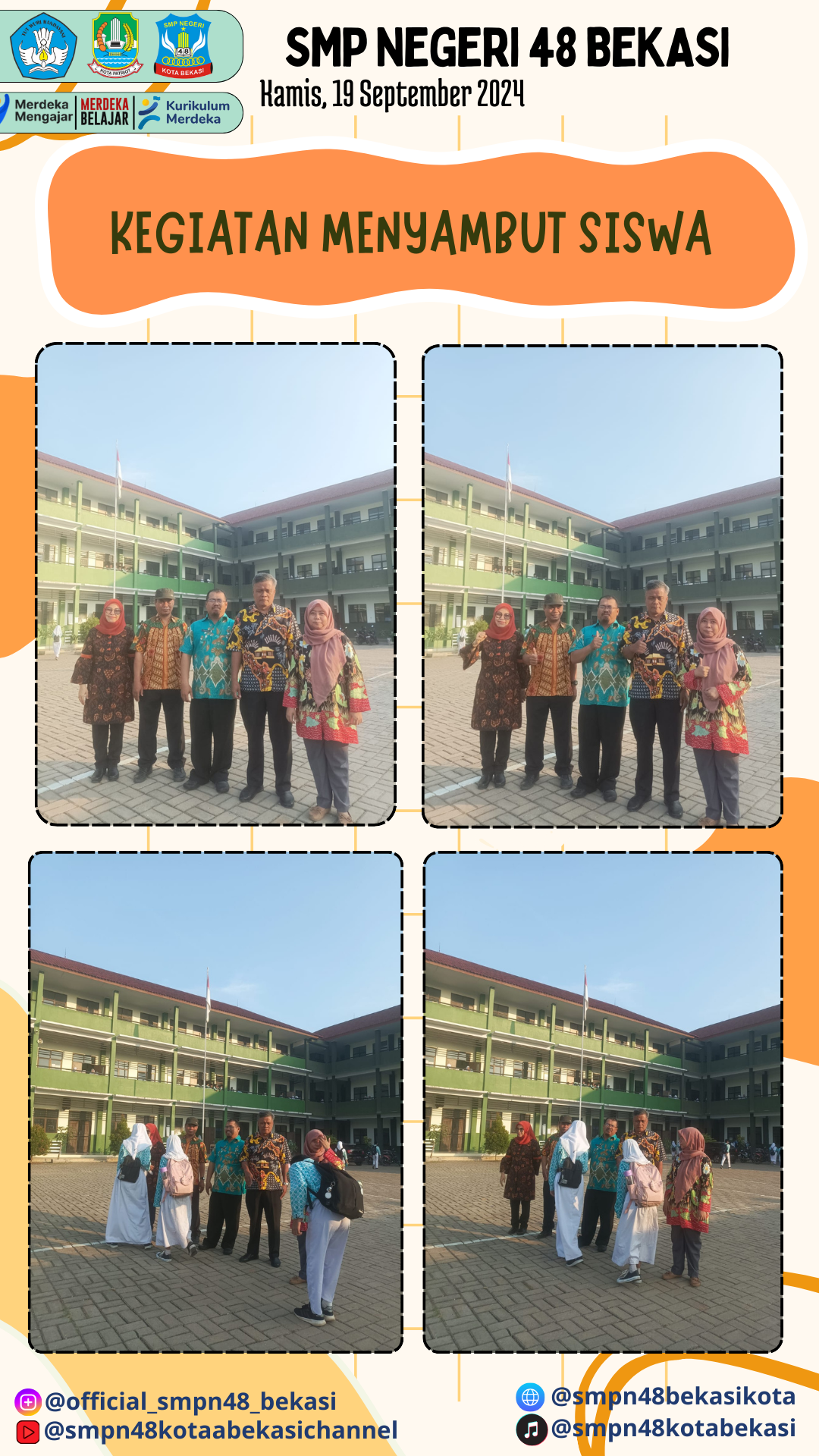 Menyambut Siswa (19 September 2024)