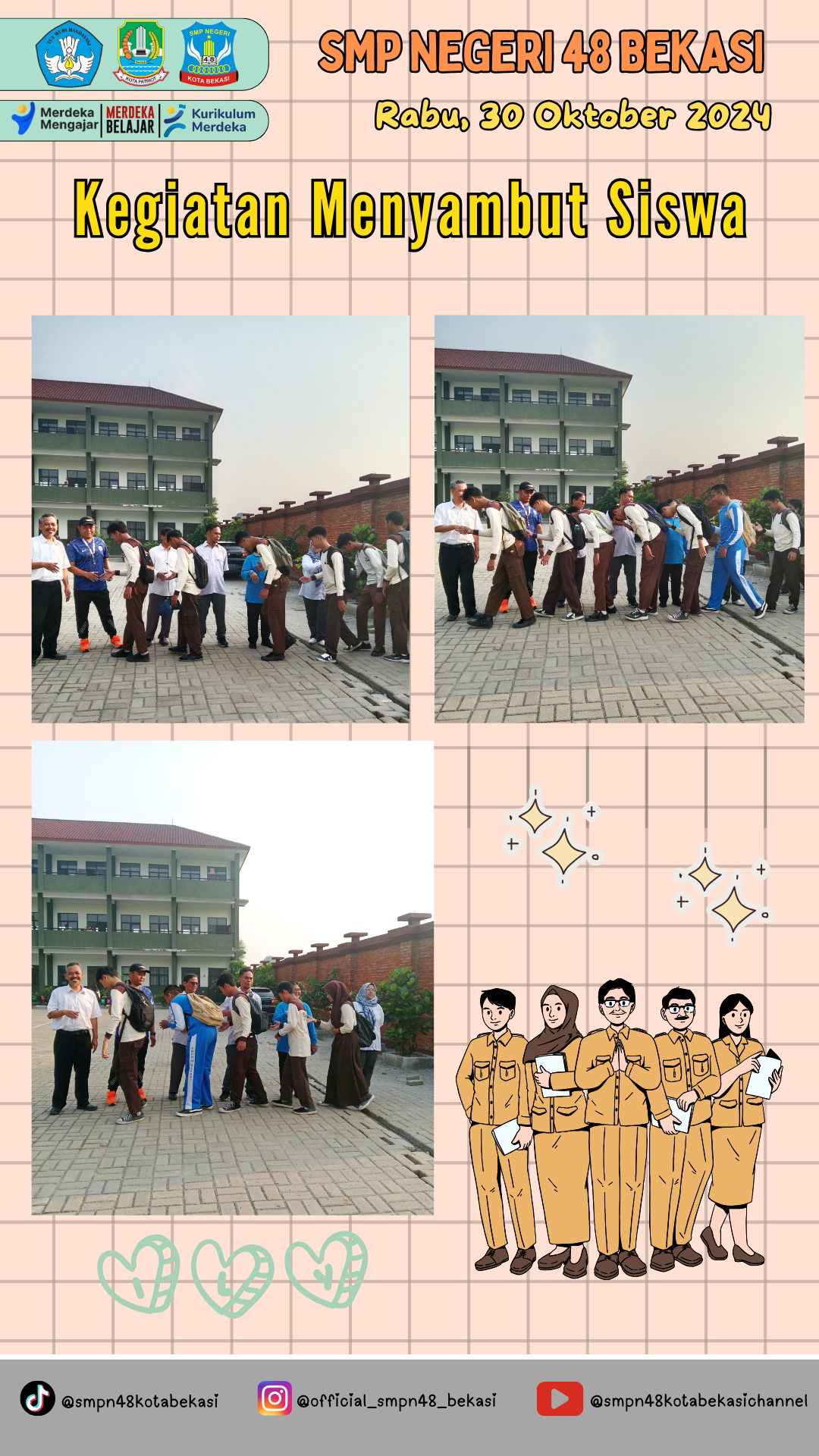 Menyambut Siswa (30 Oktober 2024)