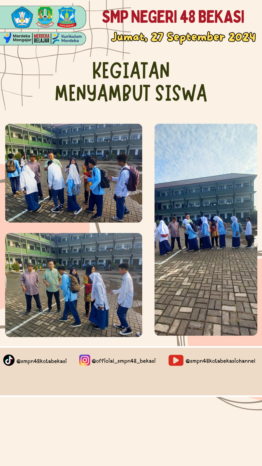 Menyambut Siswa (27 September 2024)