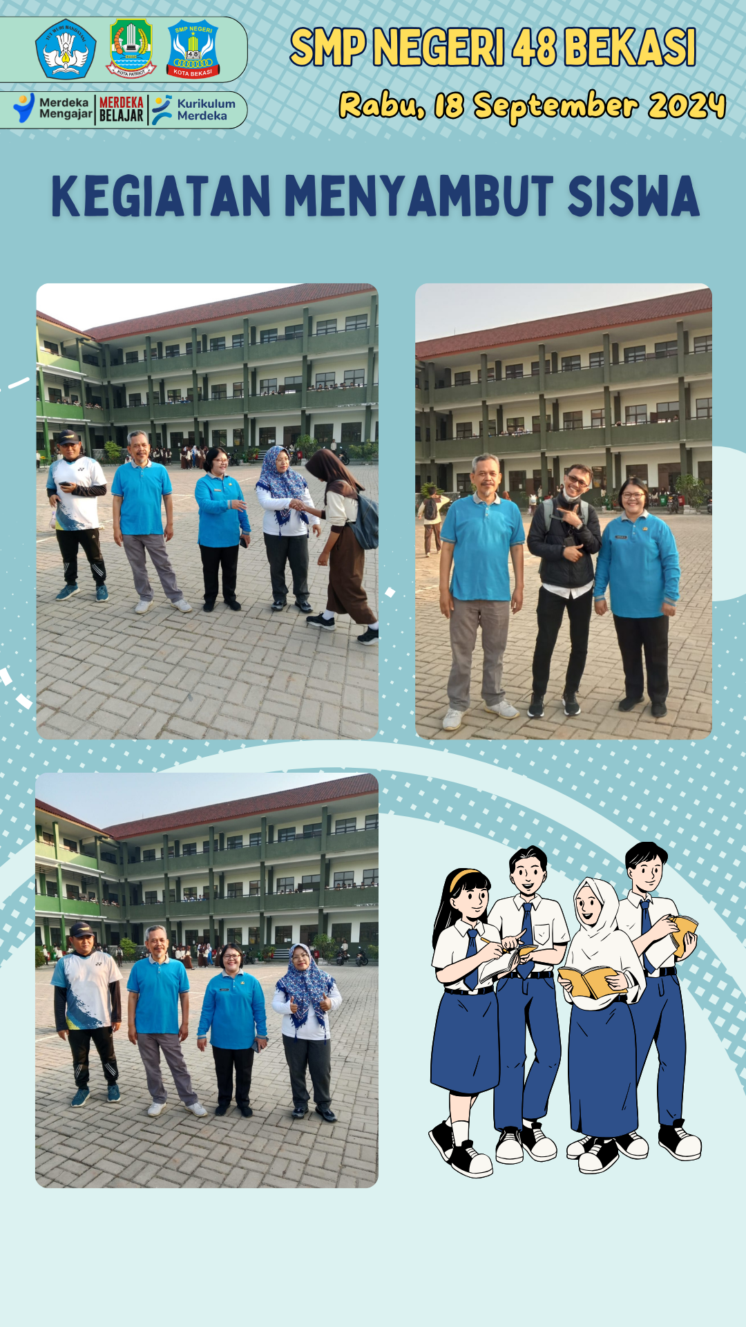 Menyambut Siswa (18 September 2024)