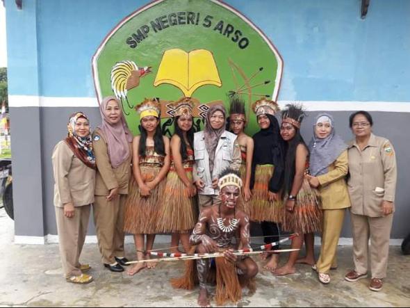 Profil SMP Negeri 5 Arso Kabupaten Keerom, Provinsi papua