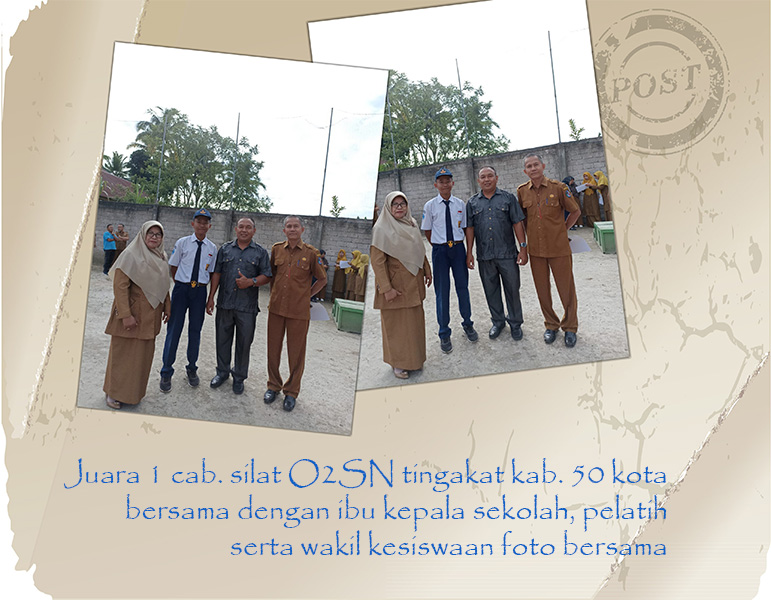 JUARA 1 CABANG SILAT O2SN TINGKAT KAB. 50 KOTA