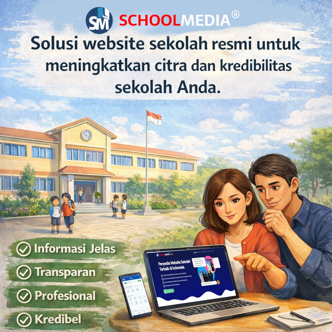 Sekolah Dengan Website Aktif & Sekolah Tanpa Website Aktif
