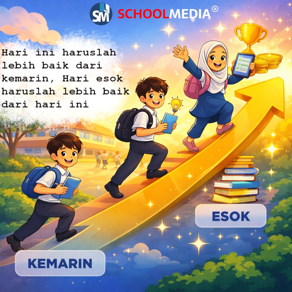 Setiap hari adalah kesempatan baru untuk melangkah lebih maju.