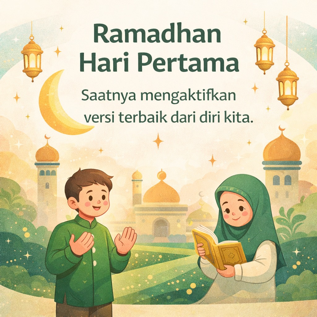 Ramadhan Hari Pertama Saatnya Mengaktifkan Versi Terbaik Dari Diri Kita