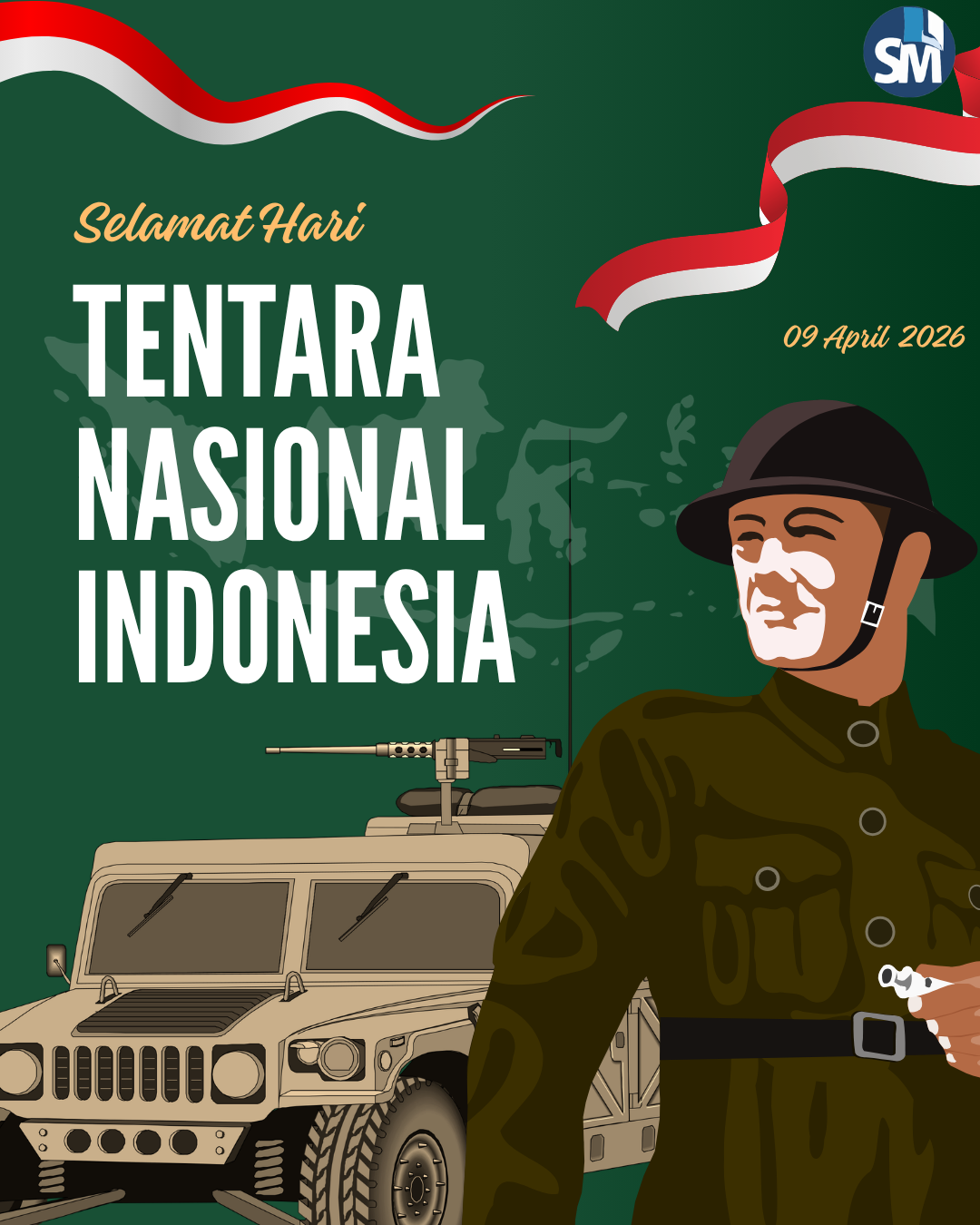 Selamat Hari Tentara Nasional Indonesia