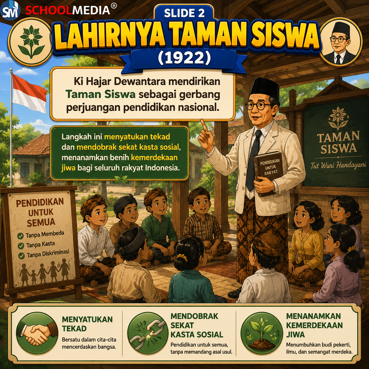 Evolusi Pendidikan Indonesia