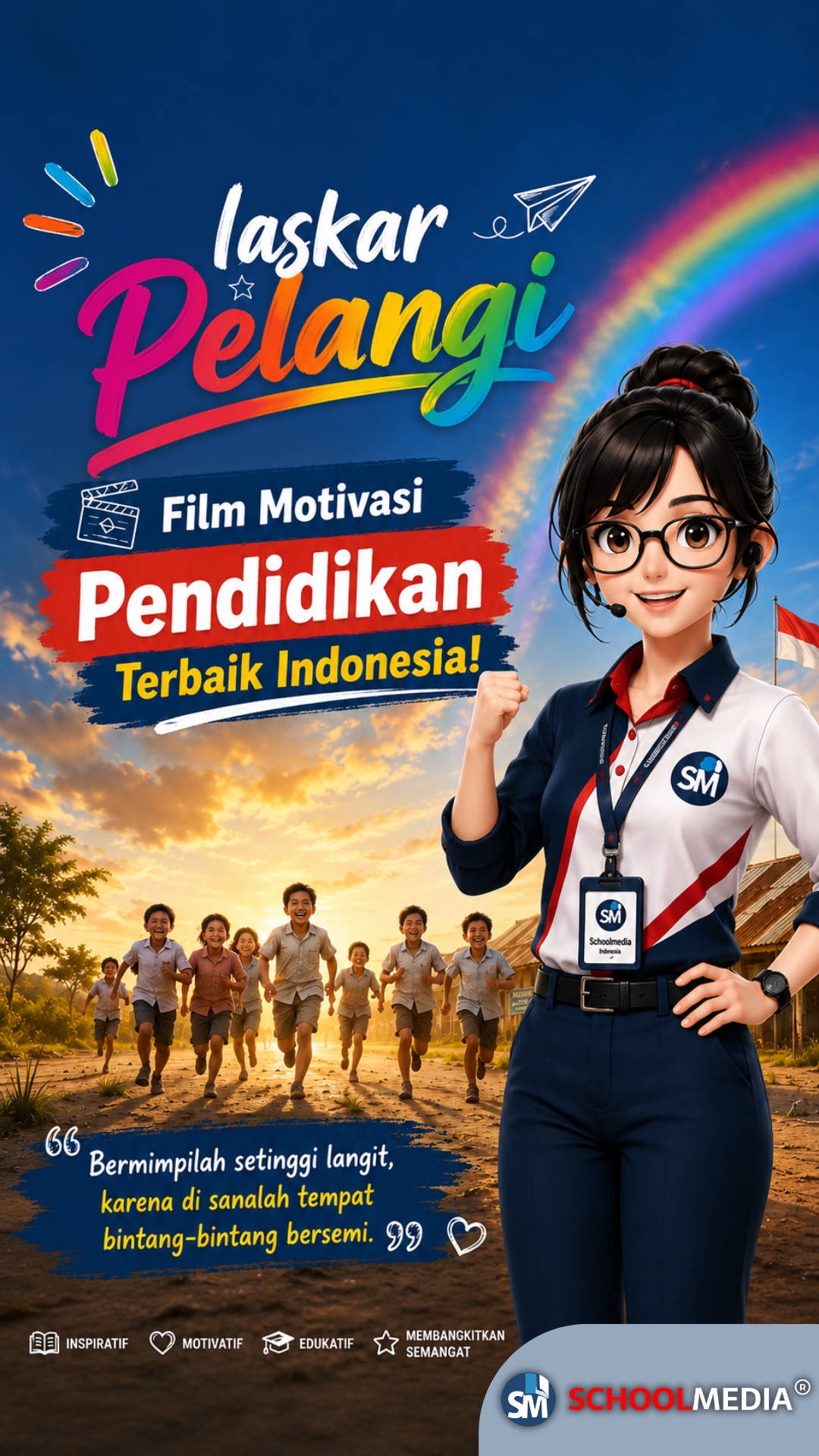 Laskar Pelangi : FIlm Pendidikan Terbaik Indonesia