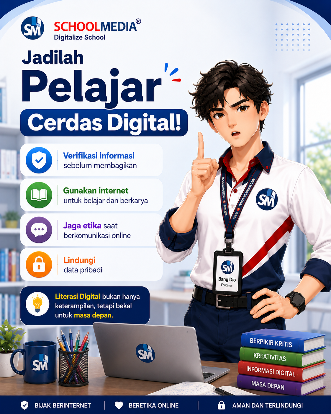 Literasi Digital : Kunci Sukses Belajar!