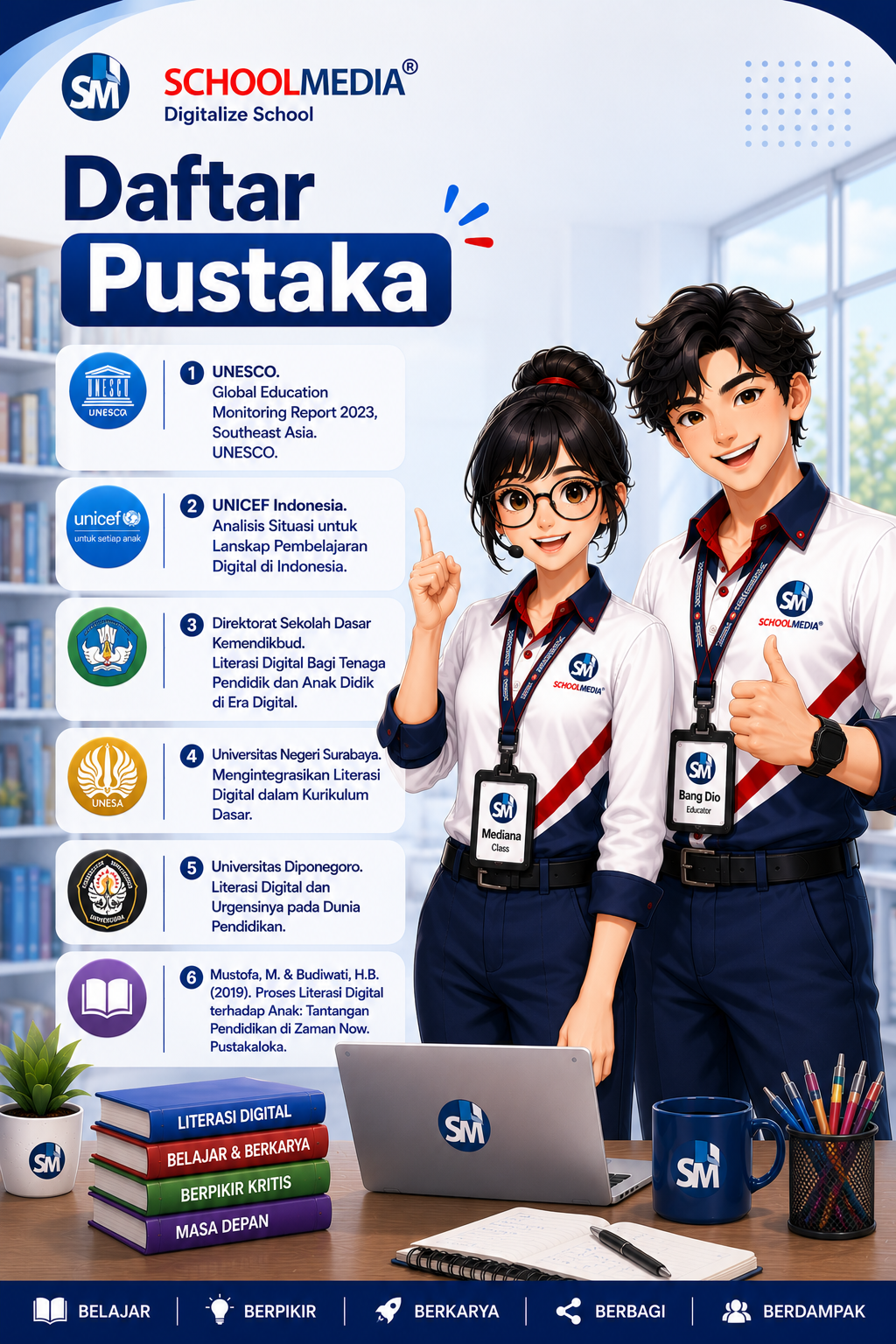 Literasi Digital : Kunci Sukses Belajar!