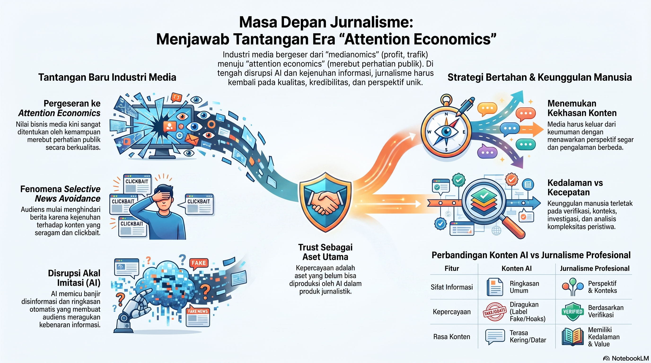 Masa Depan Jurnalisme Era Atensi