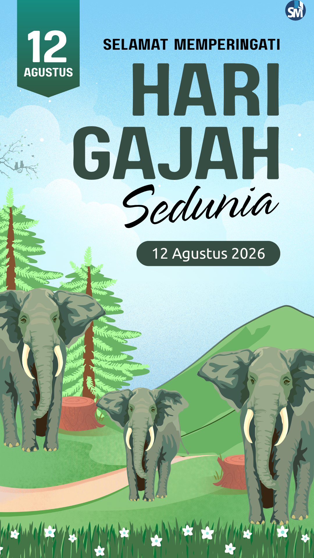 Selamat Hari Gajah Internasional 2026