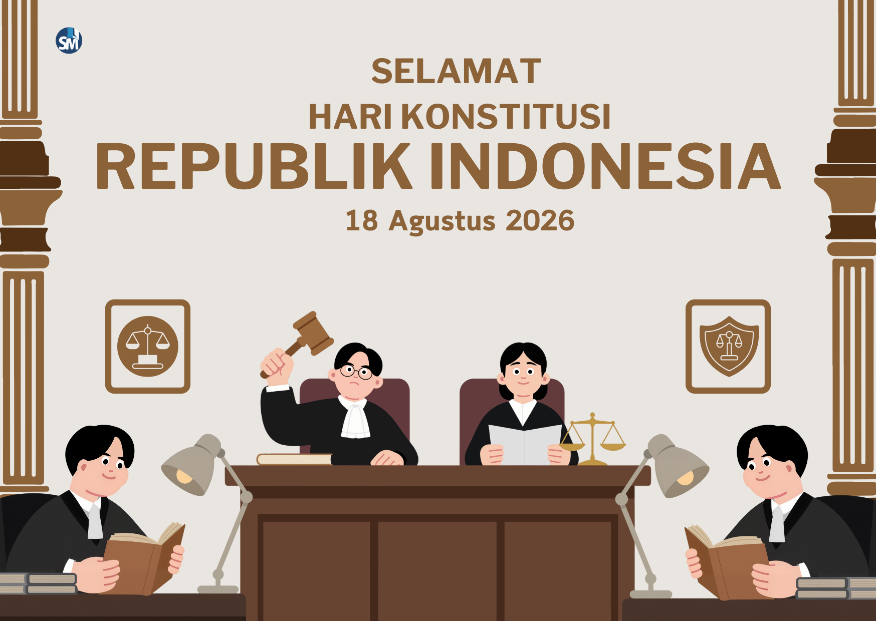 Selamat Hari Konstitusi Replublik Indonesia 2026