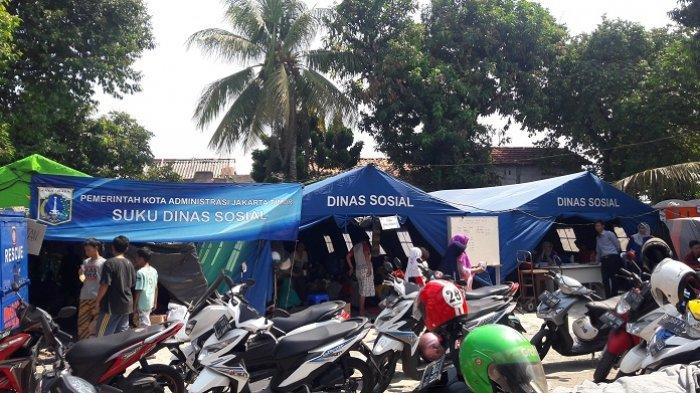 Pengungsi Kebakaran Bidaracina Kekurangan Air Bersih