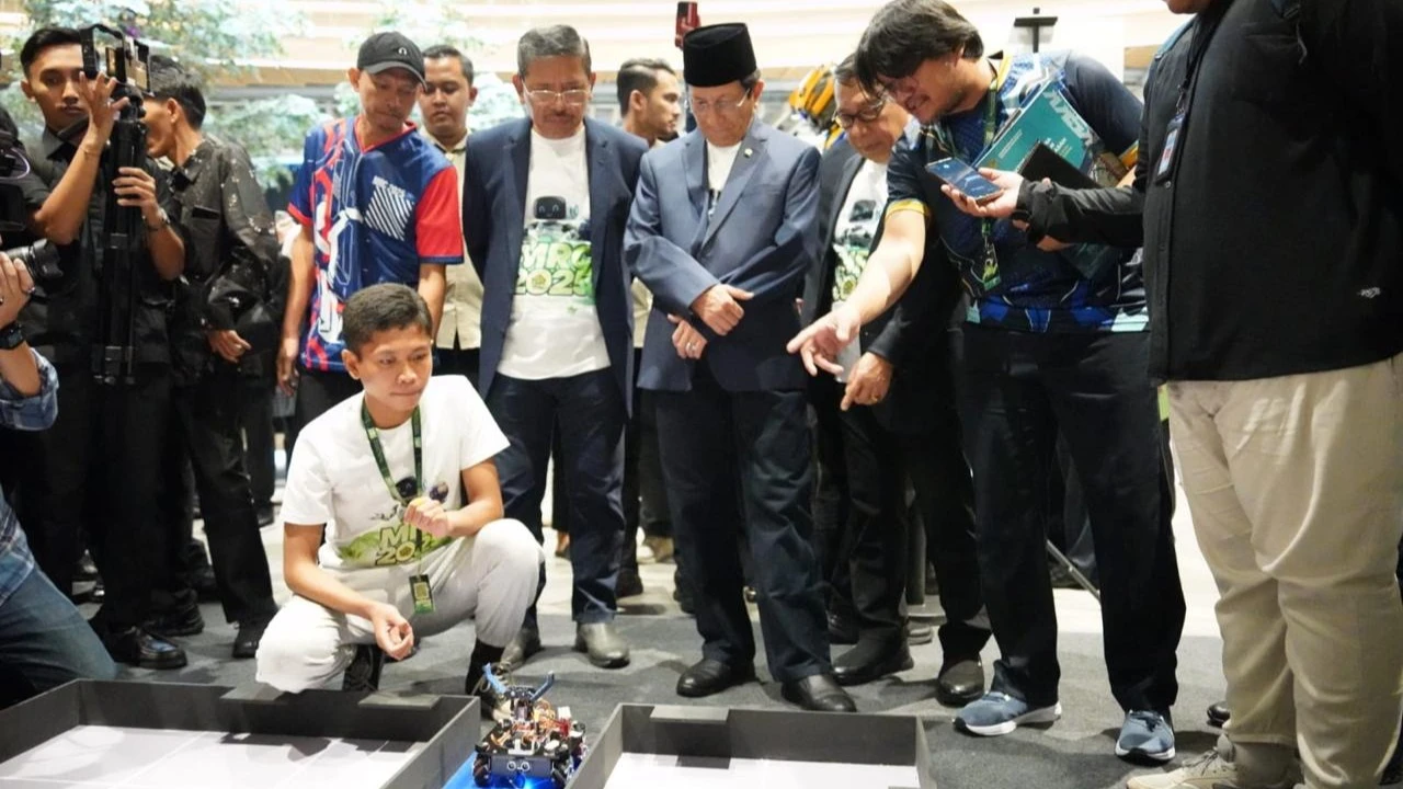 Menag Nasaruddin Umar: Santri Tak Hanya Bisa Ngaji, tapi Juga Bikin Robot!
