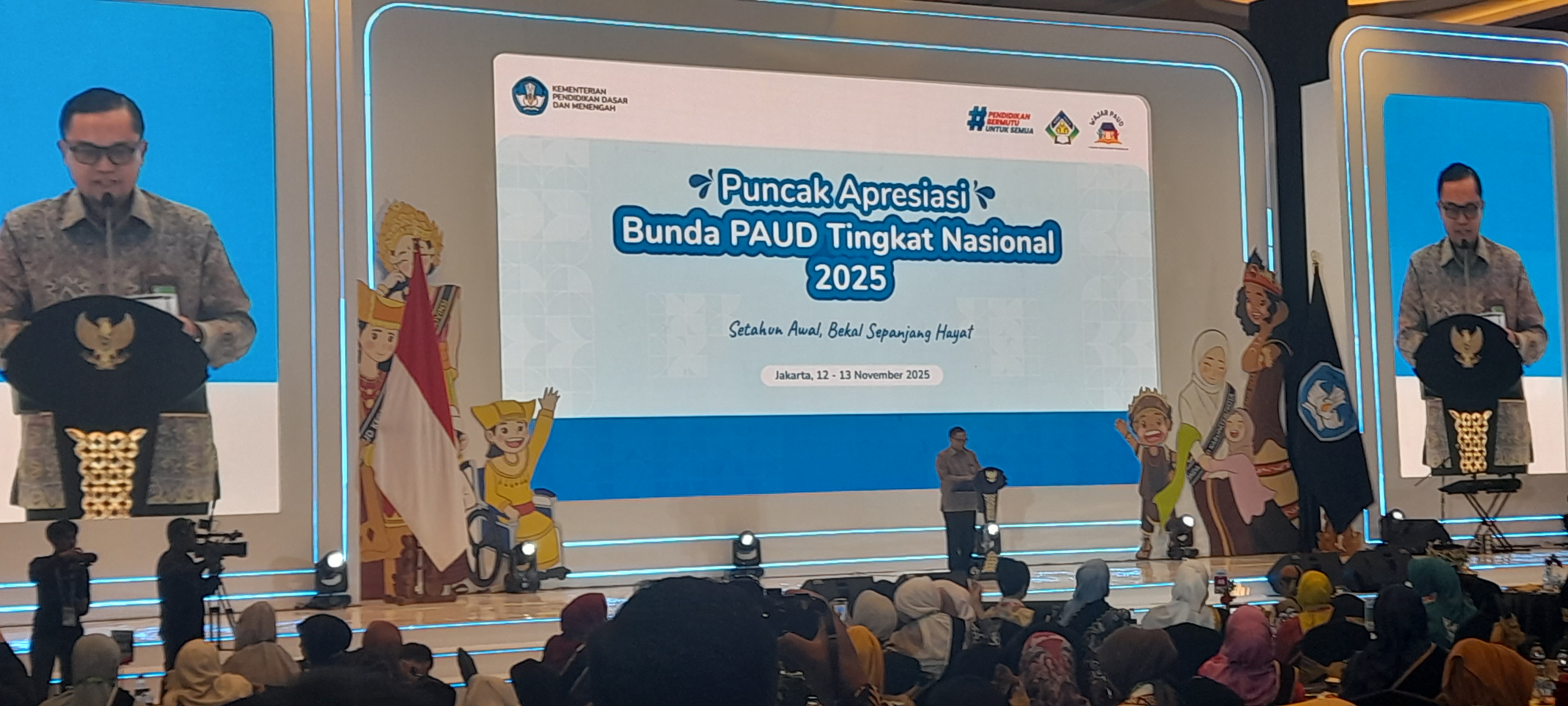 Apresiasi Bunda PAUD Tingkat Nasional  Dibuka Dirjen Kemendikdasmen : “Bunda PAUD  Seperti “Wi-Fi”