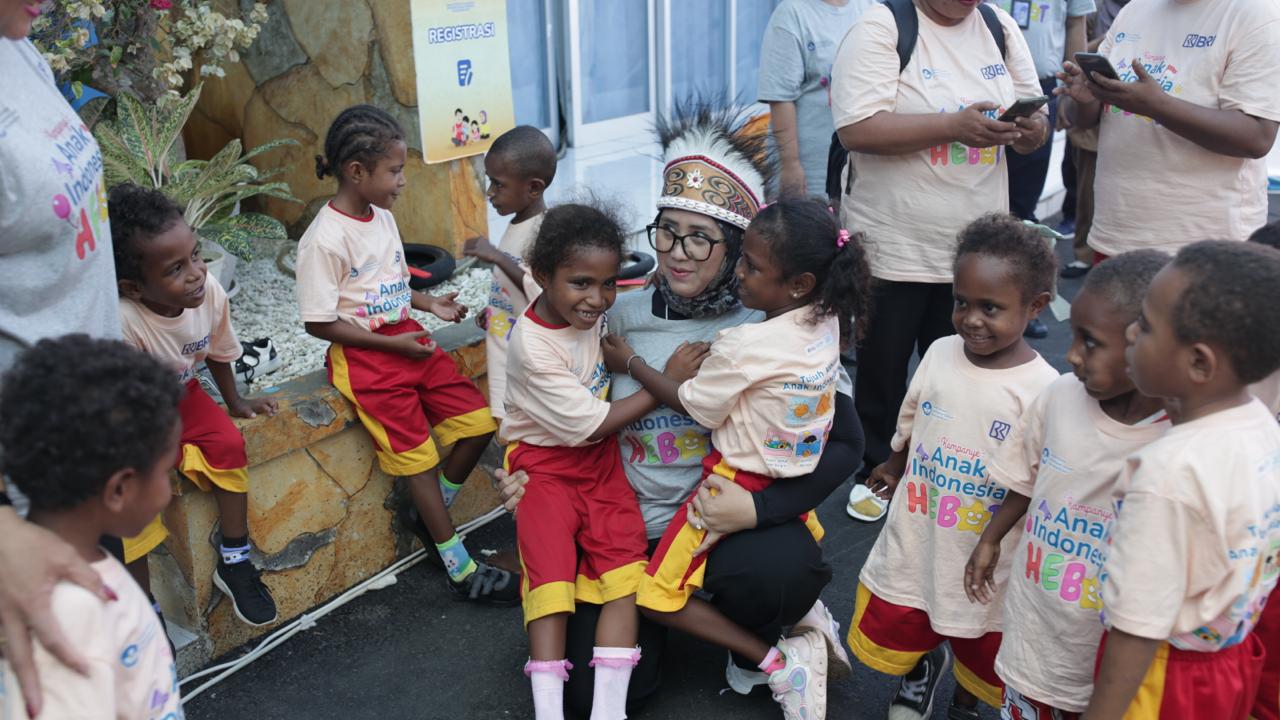 Kampanye Anak Indonesia Hebat di Manokwari Penuh Sukacita, Partisipasi Semesta Ekosistem PAUD Tercipta